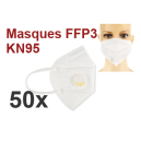 Vente 50 Masques FFP3 KN95 réutilisables