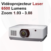 Location Vidéoprojecteur Laser 6500 lumens Objectif 1.3-3.08 