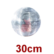 Location Pack boule Disco à facette 30cm avec moteur et projecteur