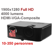 Location VidéoProjecteur Full HD 2300 Lumens Contraste 5000:1