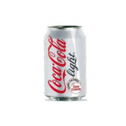 Coca Cola Light: 24 canettes de 33cl - boisson gazeuse aux extraits naturels sans sucre