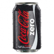 Coca Cola Zero: 24 canettes de 33cl - boisson gazeuse aux extraits naturels sans sucre - Gout original du coca cola