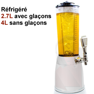 Location Girafe pivotante à bière pression 2.7L / 4L réfrigérée